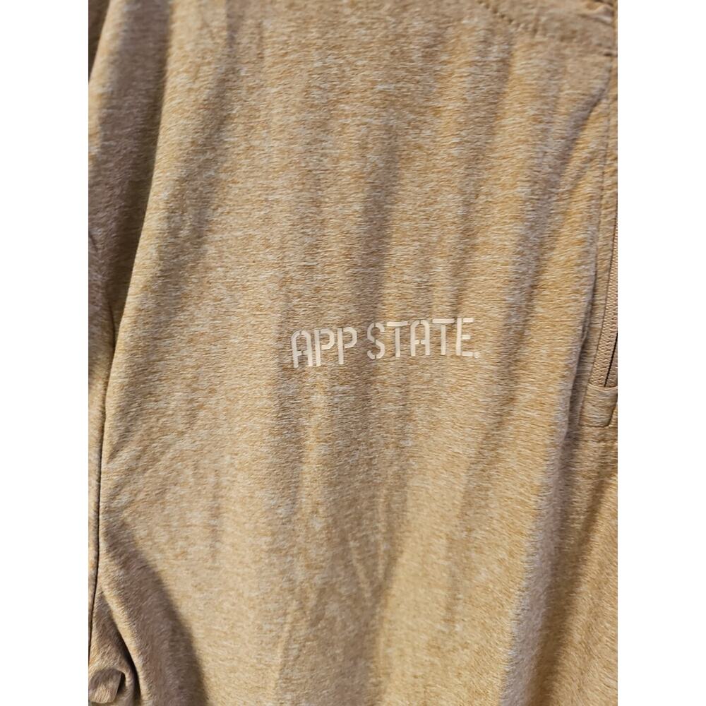 App State Mountaineers 1/4 Zip Pullover Mens L Colosseum Operation Hat Trick - Picture 4 of 13